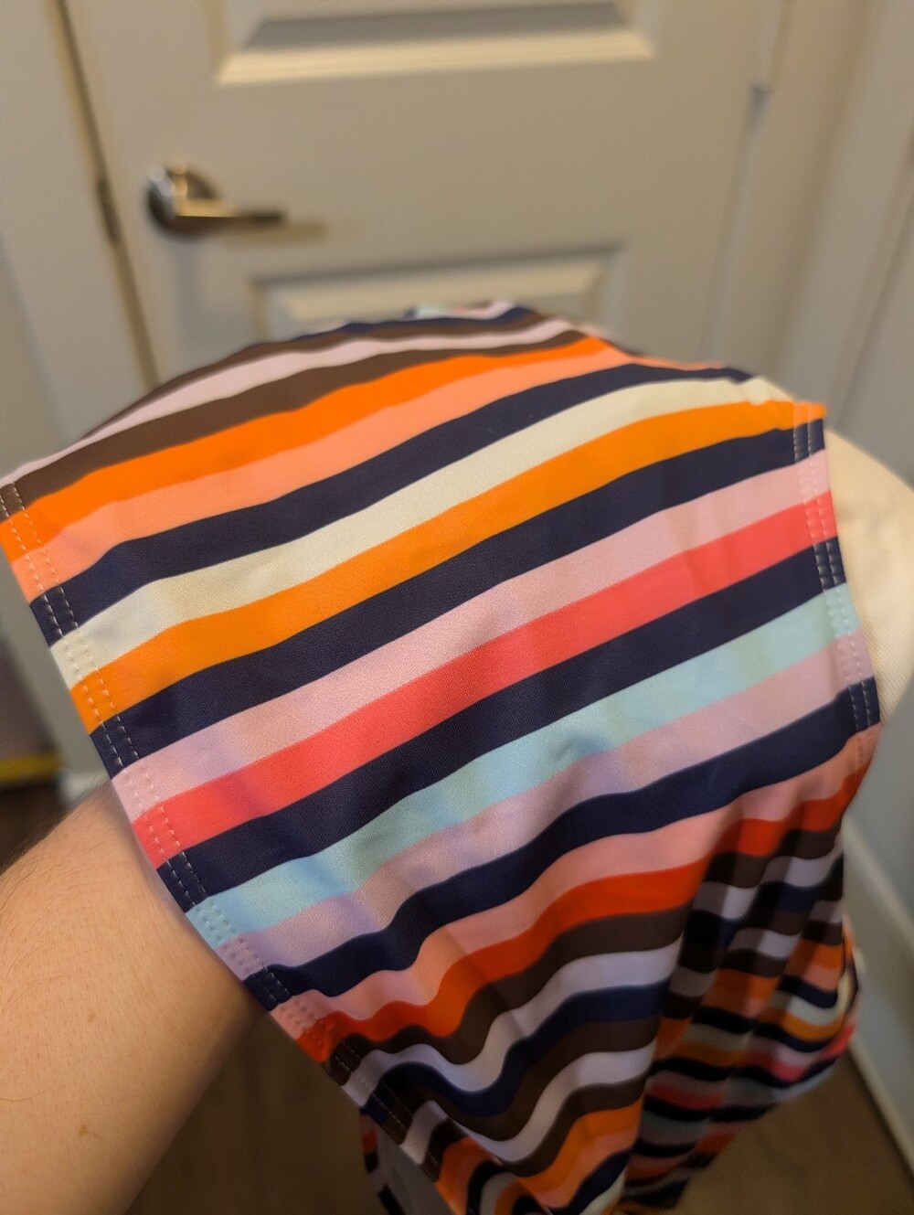 Multicolored Plus Bikini Top - Picture 3 of 3